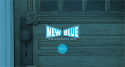 Desktop Screenshot of newblueconstruction.com